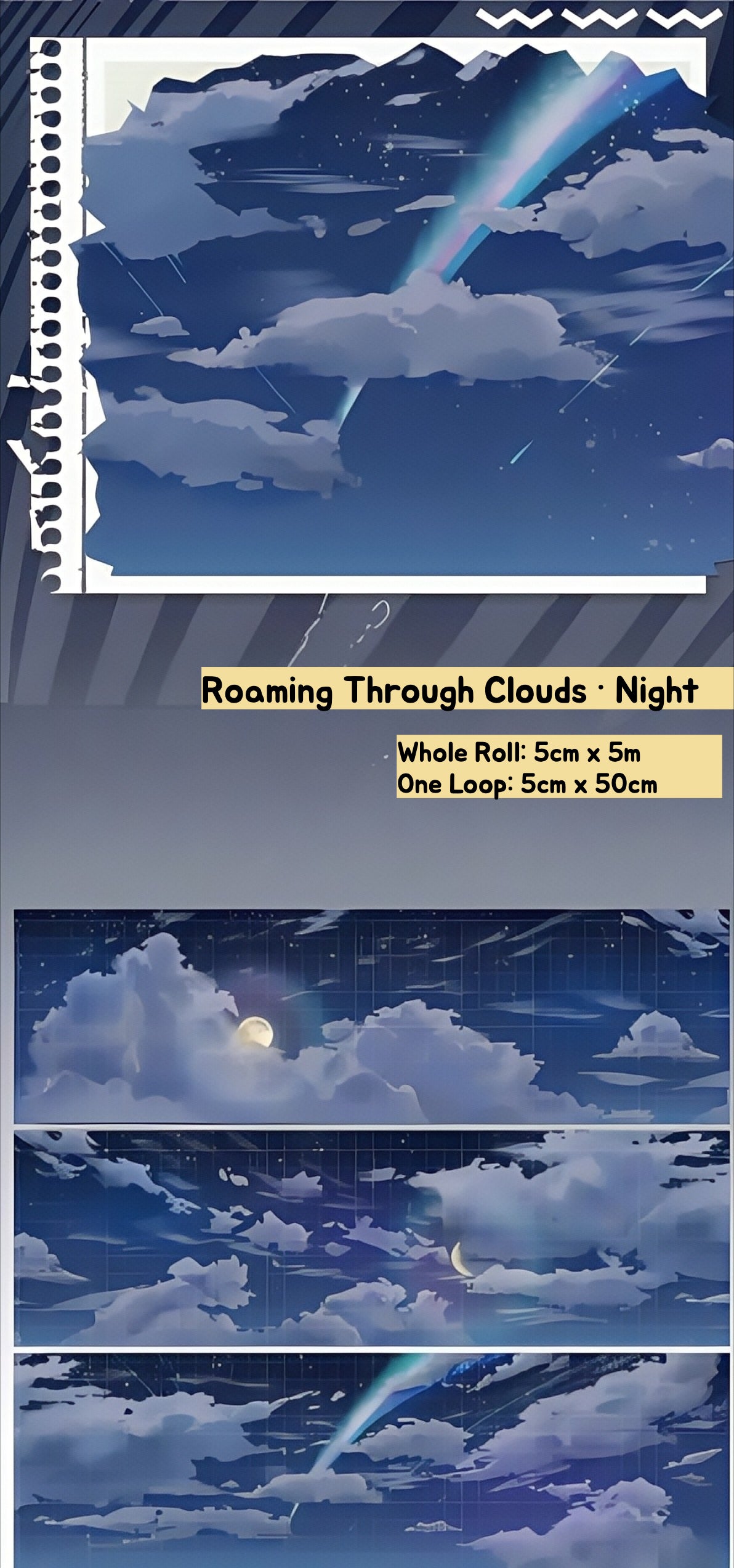 Roaming Through Clouds · Night