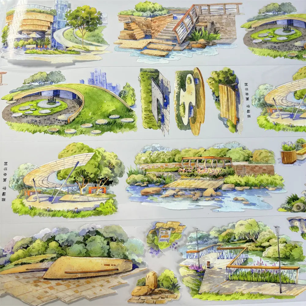 City Park PET Tape JINGWUZHI