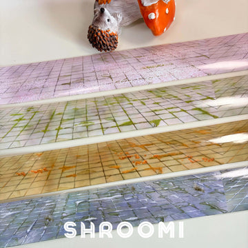 Pavement Collection Vol.1 - 5 Styles Pavement Collection Vol.1 – Realistic Ground & Pathway PET Tape for Journaling