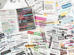 Unexpected Encounter English Sticker Collection