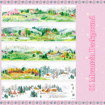Mountain & River Background Series