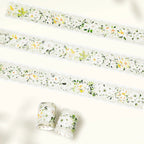 Pre-cut Petals en Blanc Wide PET Tape The Washi Tape Shop