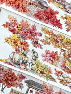 Autumn Collection Vol.2 - 5 Styles (Temple, Building, Scenery) Autumn Collection Vol.2 – Temple & Scenery PET Tape | Shroomi