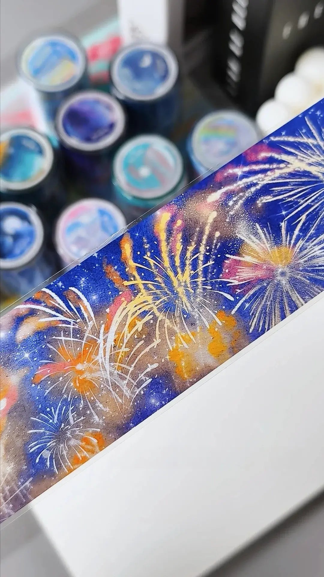 空想花火風景和紙テープ - PET 5cm x 5m