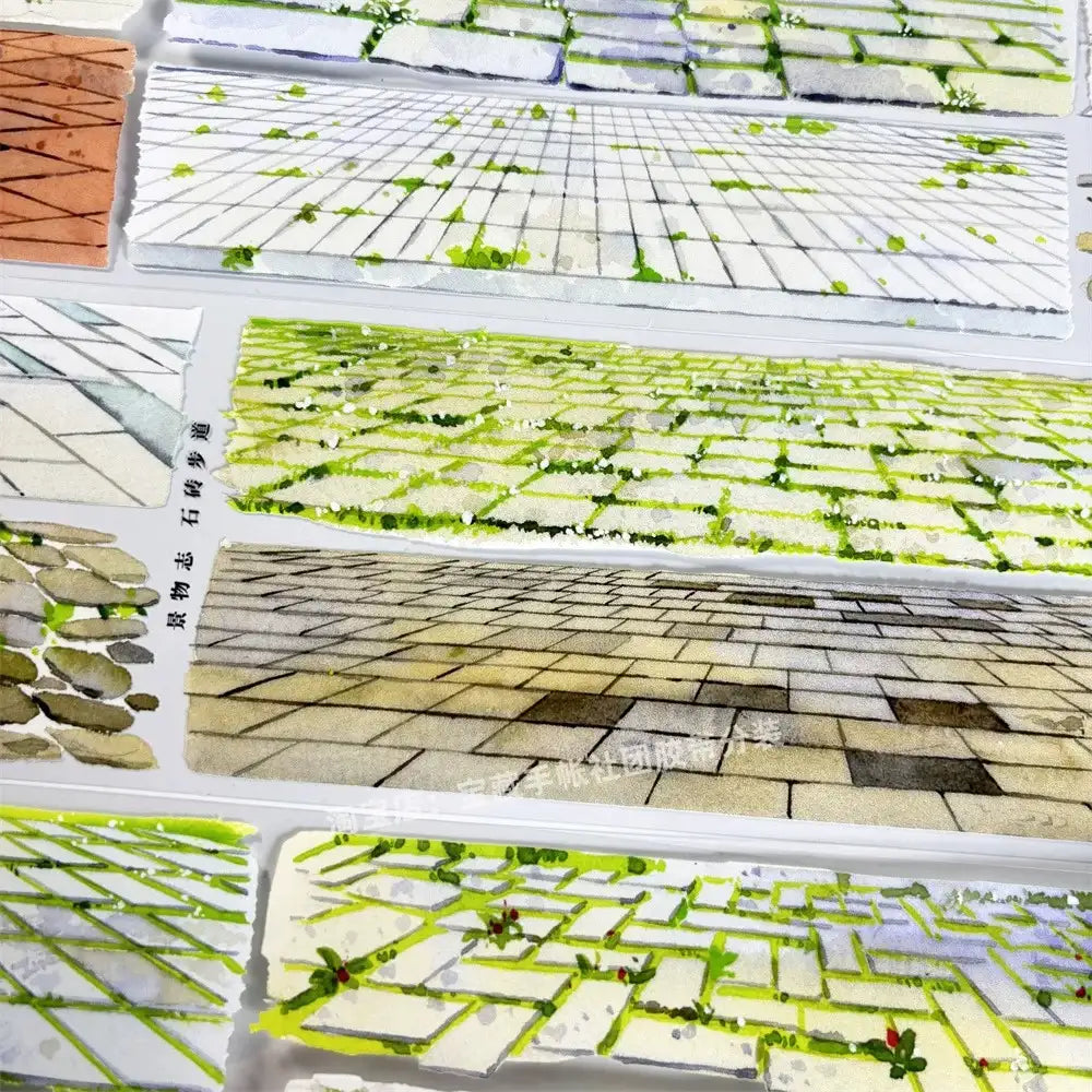 Steinpflaster — PET Tape | Boden- & Pflasterstein-Texturen