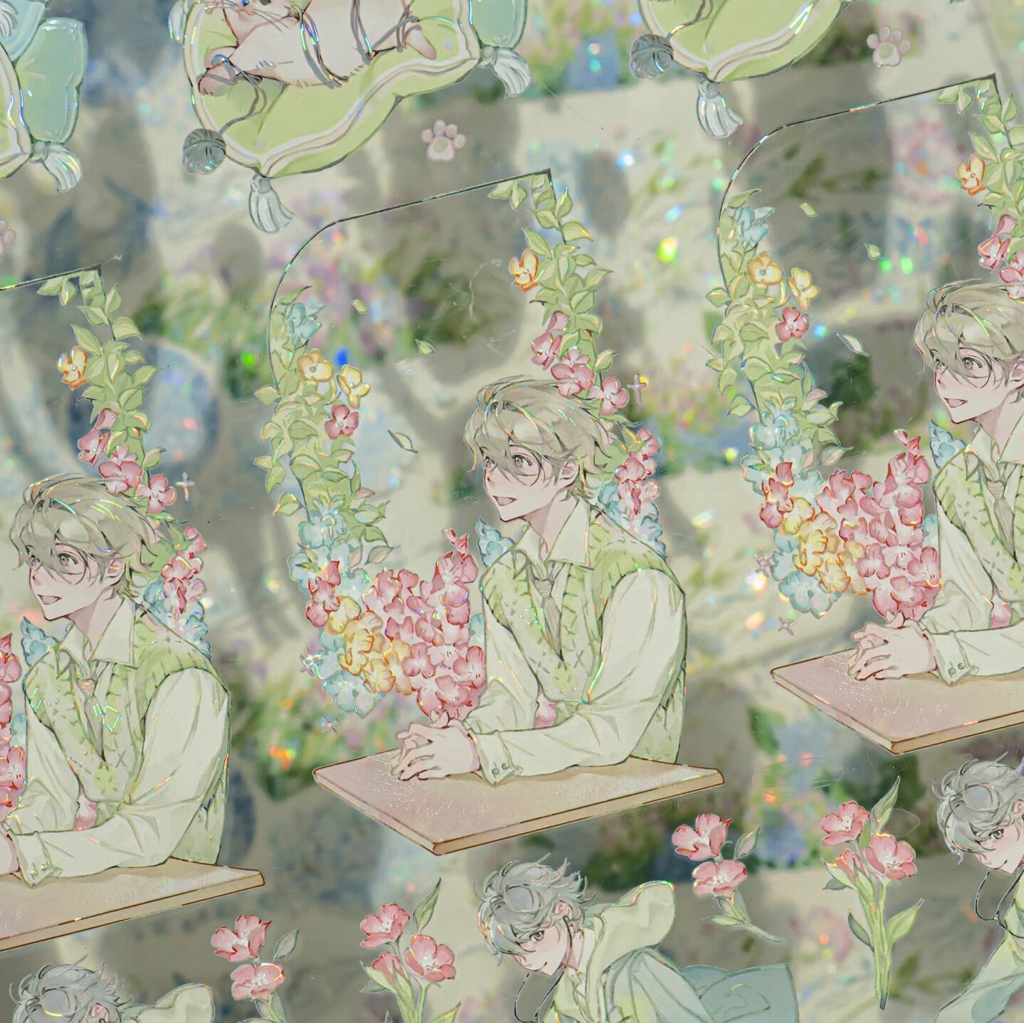 Feels Like a Sunny Day decorative tape with a bright sky-inspired design