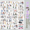 Urban Crowd PET Tape Urban Crowd PET Tape | Modern People Stickers for Scene Making