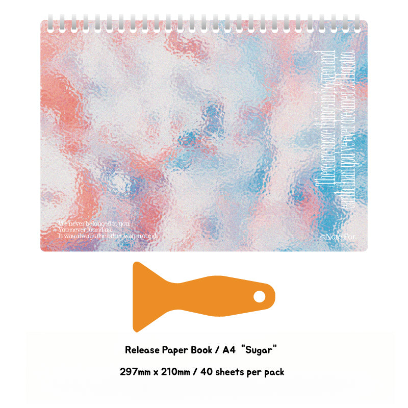 Release Paper Book / Sticker Backing Book