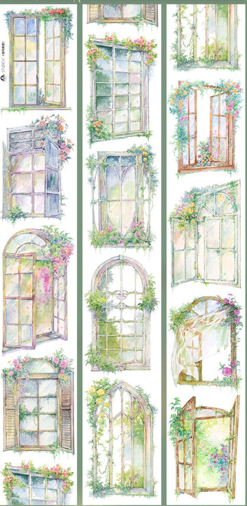 Breeze by the Window PET Tape Breeze by the Window PET Tape | Collage & Planner
