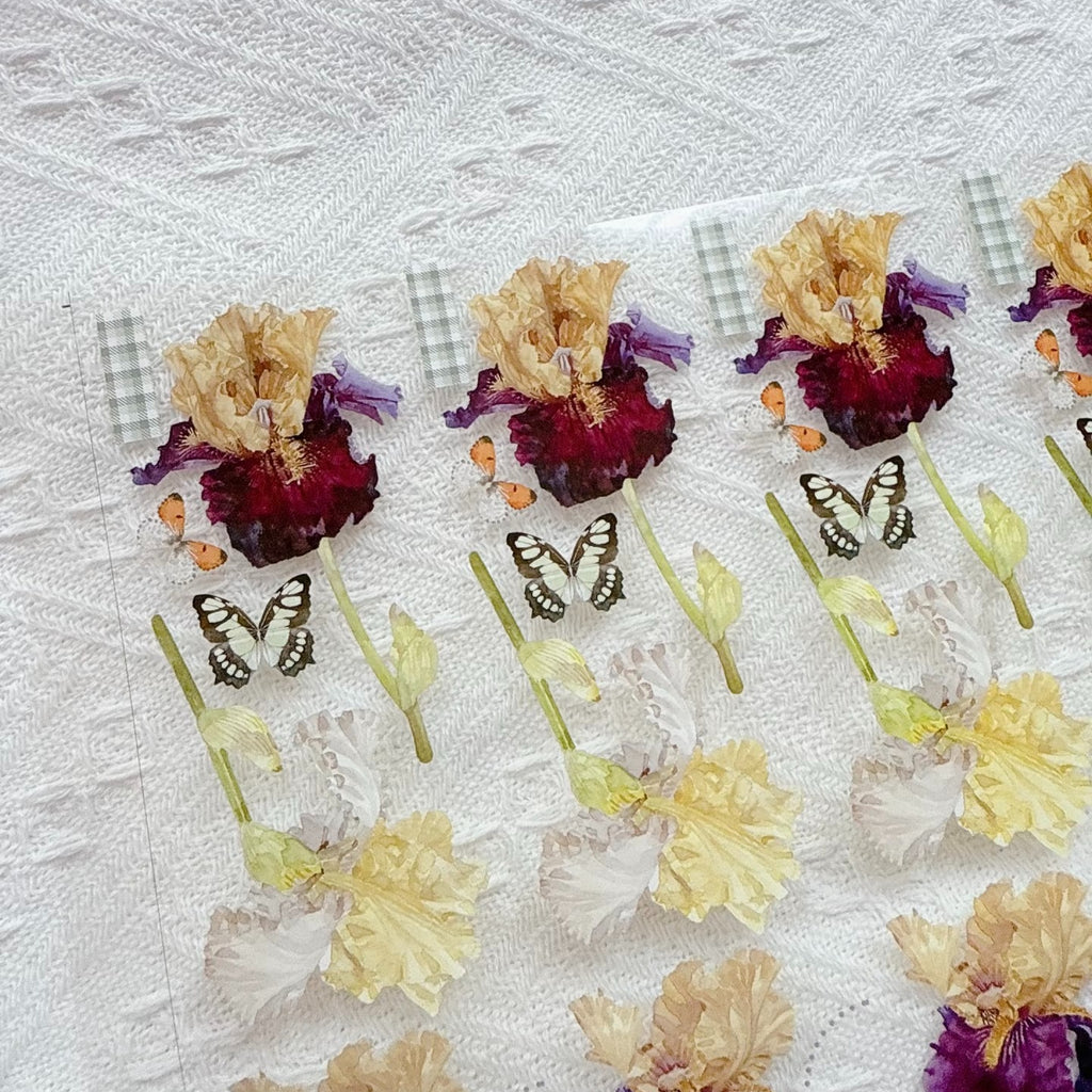 Iris Blooms PET Tape