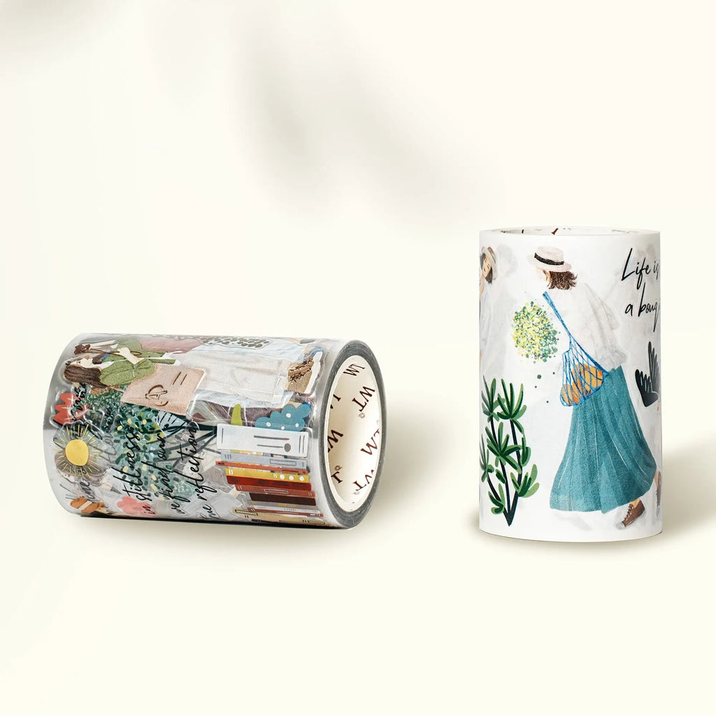 Pre-cut Velvet Voyage Wide Washi/PET Tape The Washi Tape Shop