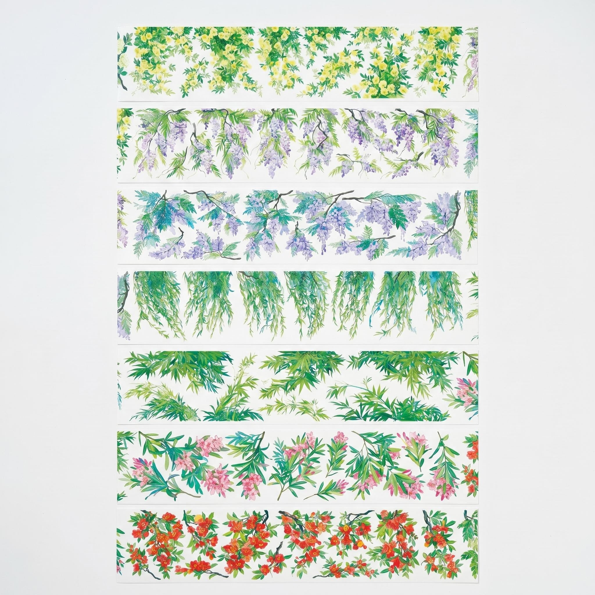 Blossoming Floral Branch PET Tape