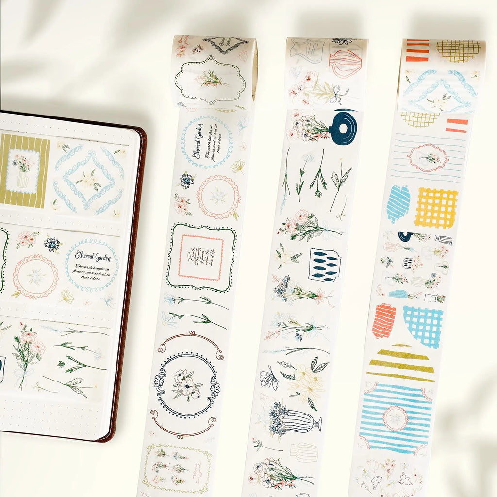 Doodle & Vine Washi Tape Sticker Set The Washi Tape Shop