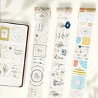 Doodle & Vine Washi Tape Sticker Set The Washi Tape Shop