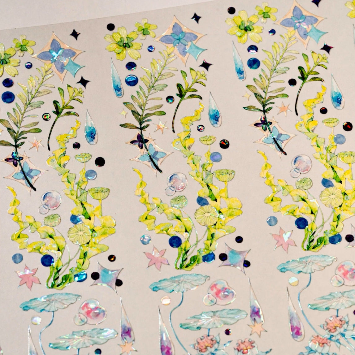 Dewdrop Box decorative tape for journaling and paper crafts