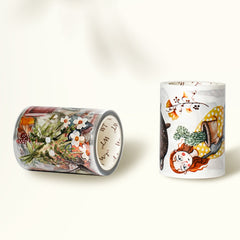 Pre-cut Autumn Enchantment Wide Washi/PET Tape