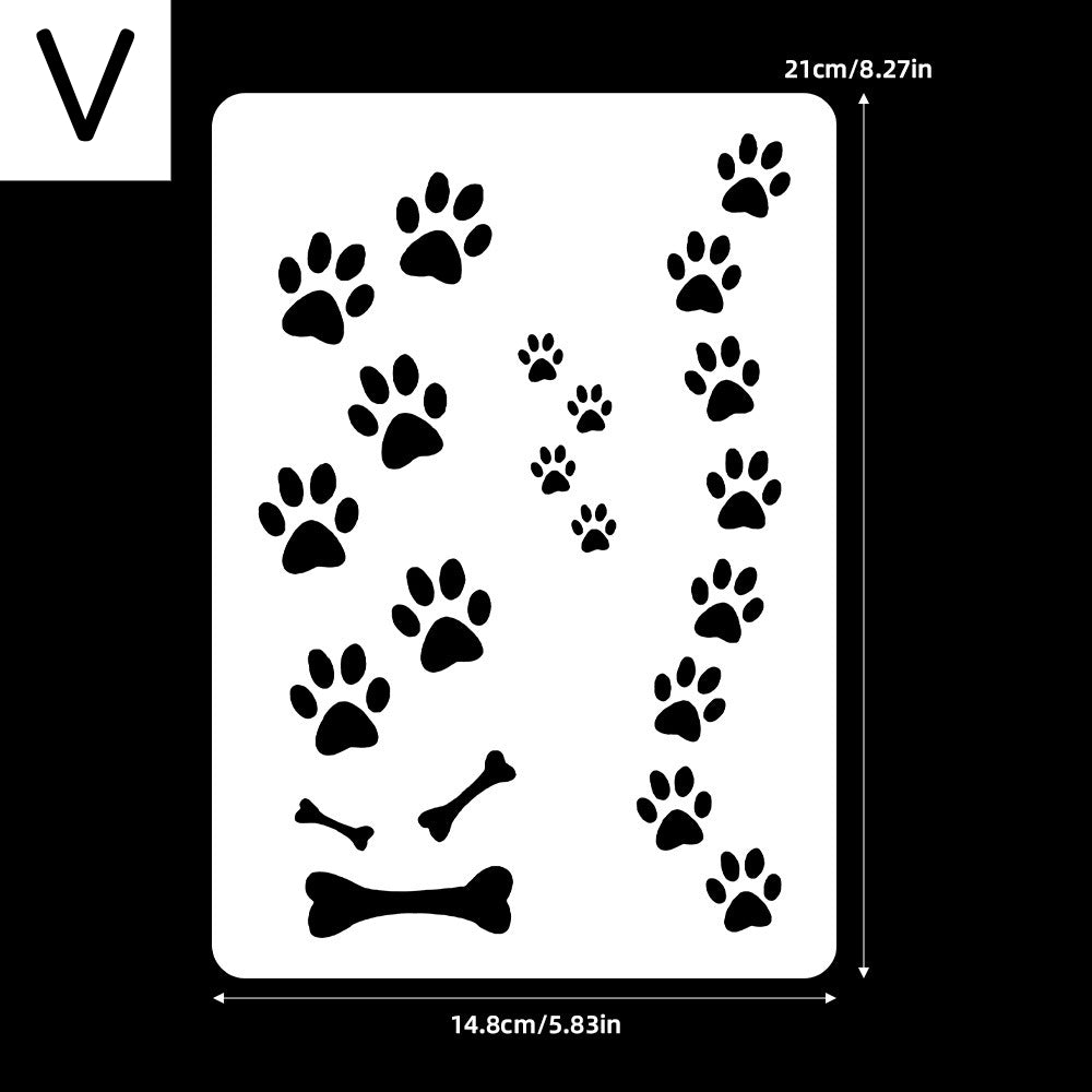 Creative Background Stencil