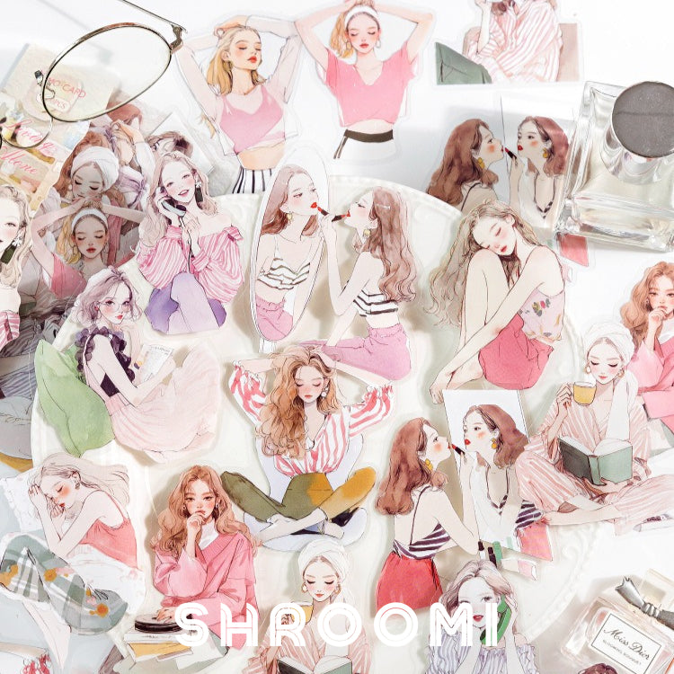Urban Women Lifestyle Sticker Collection