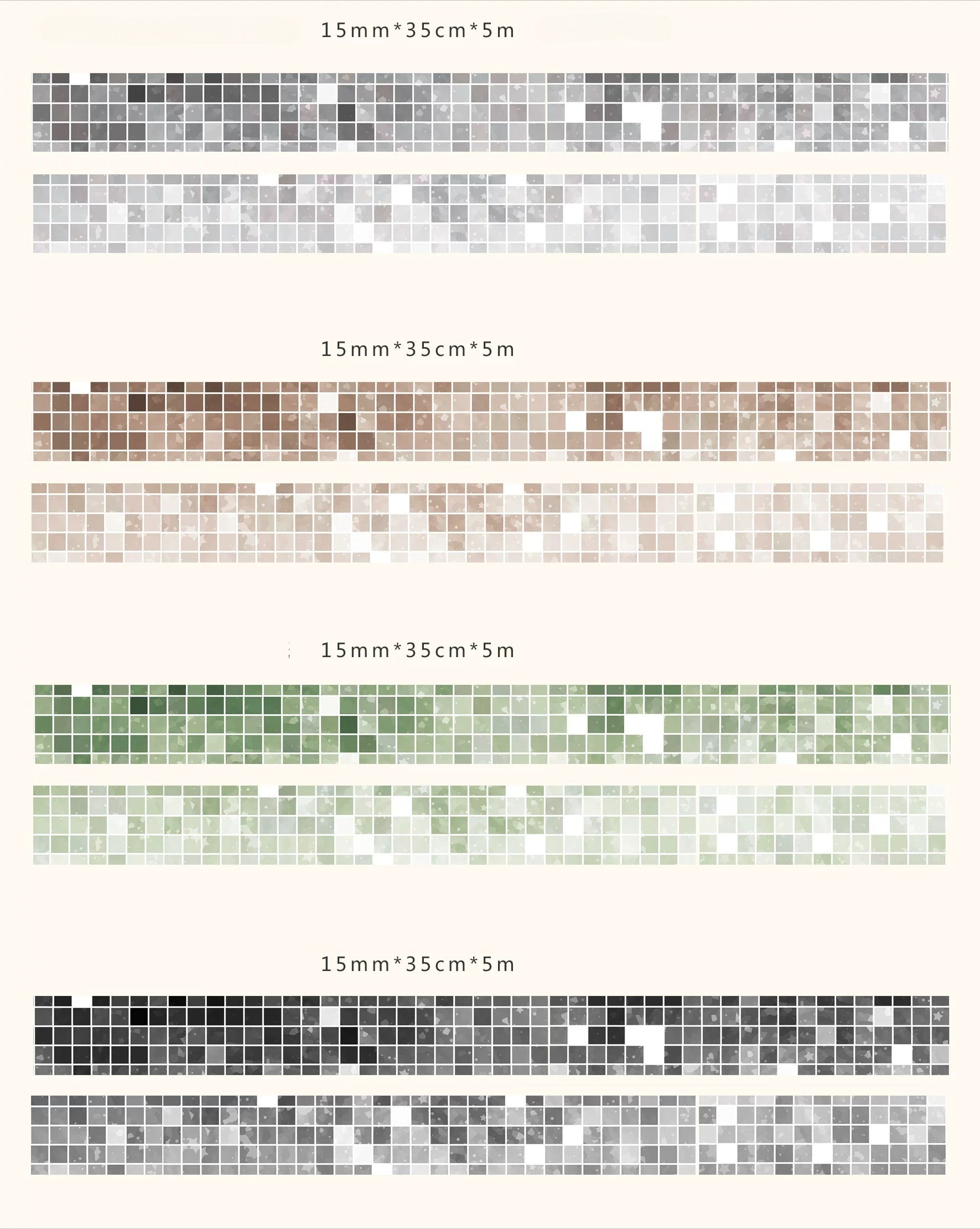 Plaid decorative masking tape for journaling and paper crafts