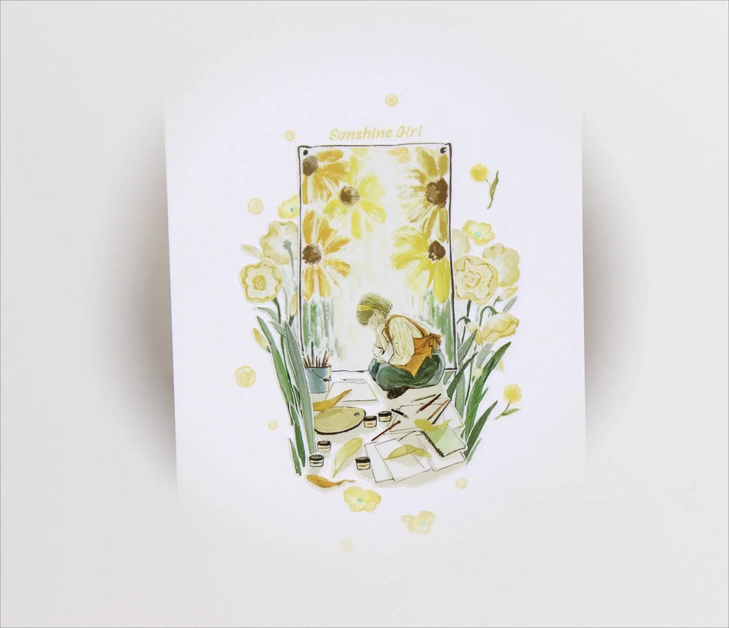Golden Hour Glow - Character PET Tape MOODTAPE