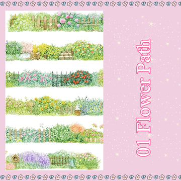 Floral Garden Decorative Tape