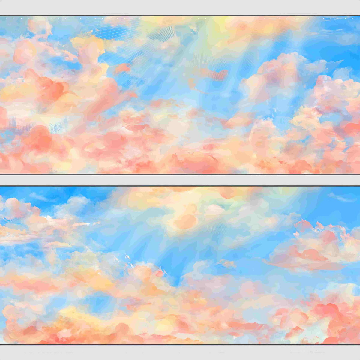 Sky Scenery PET Tape – cloud and sky design, one of four styles in the Sky Scenery collection