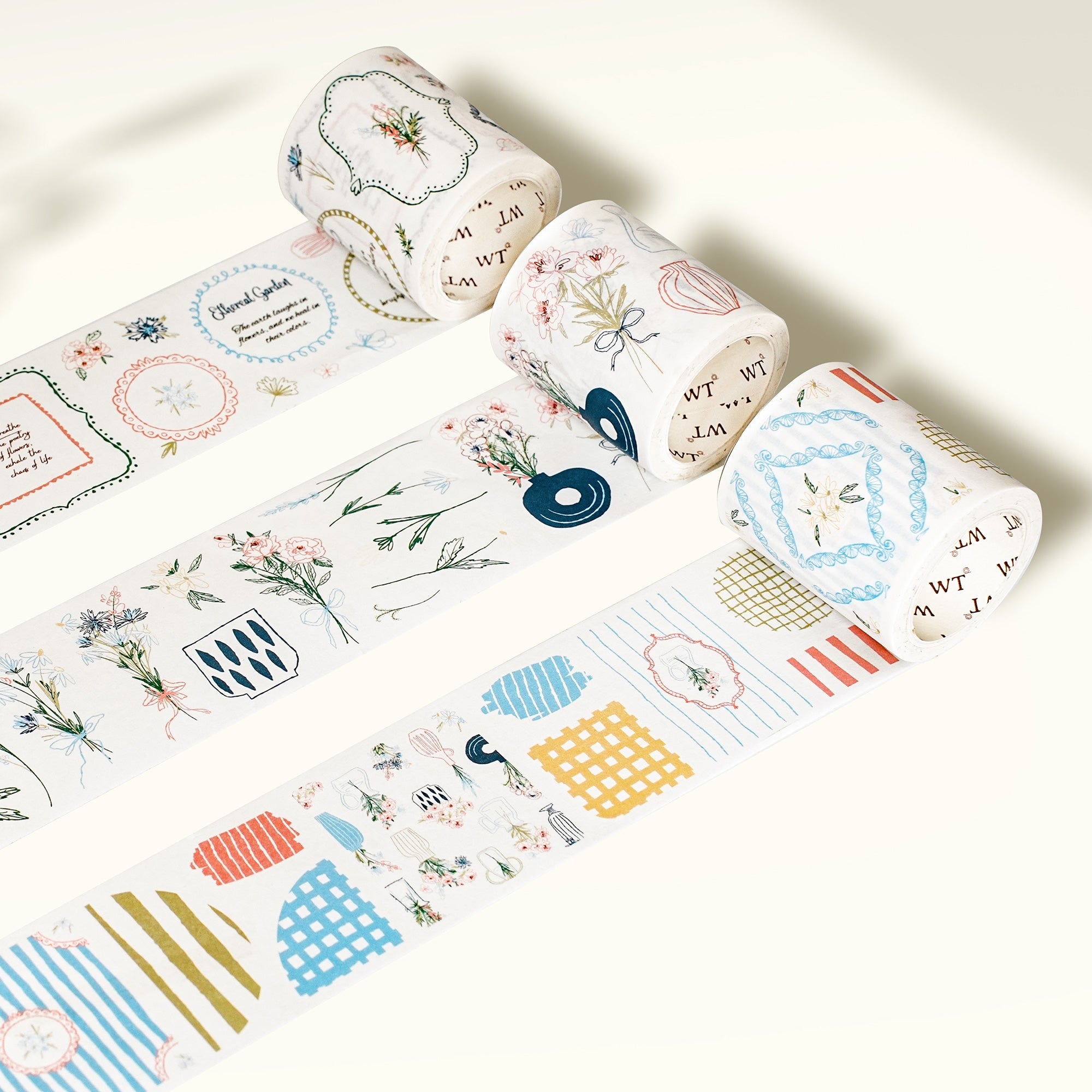 Doodle & Vine Washi Tape Sticker Set