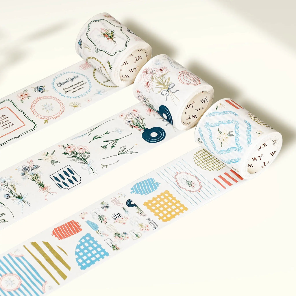 Doodle & Vine Washi Tape Sticker Set The Washi Tape Shop