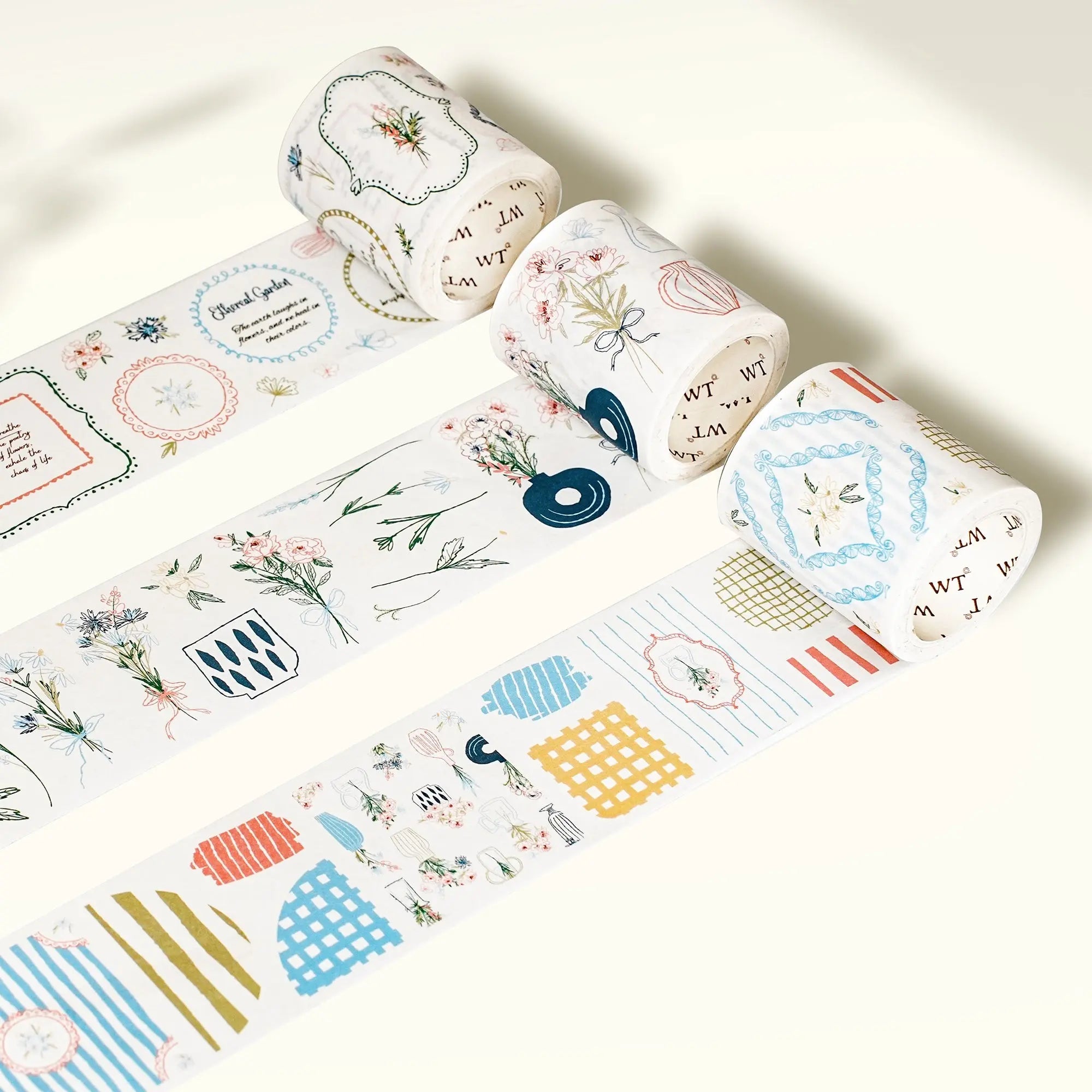 Doodle & Vine Washi Tape Sticker Set The Washi Tape Shop