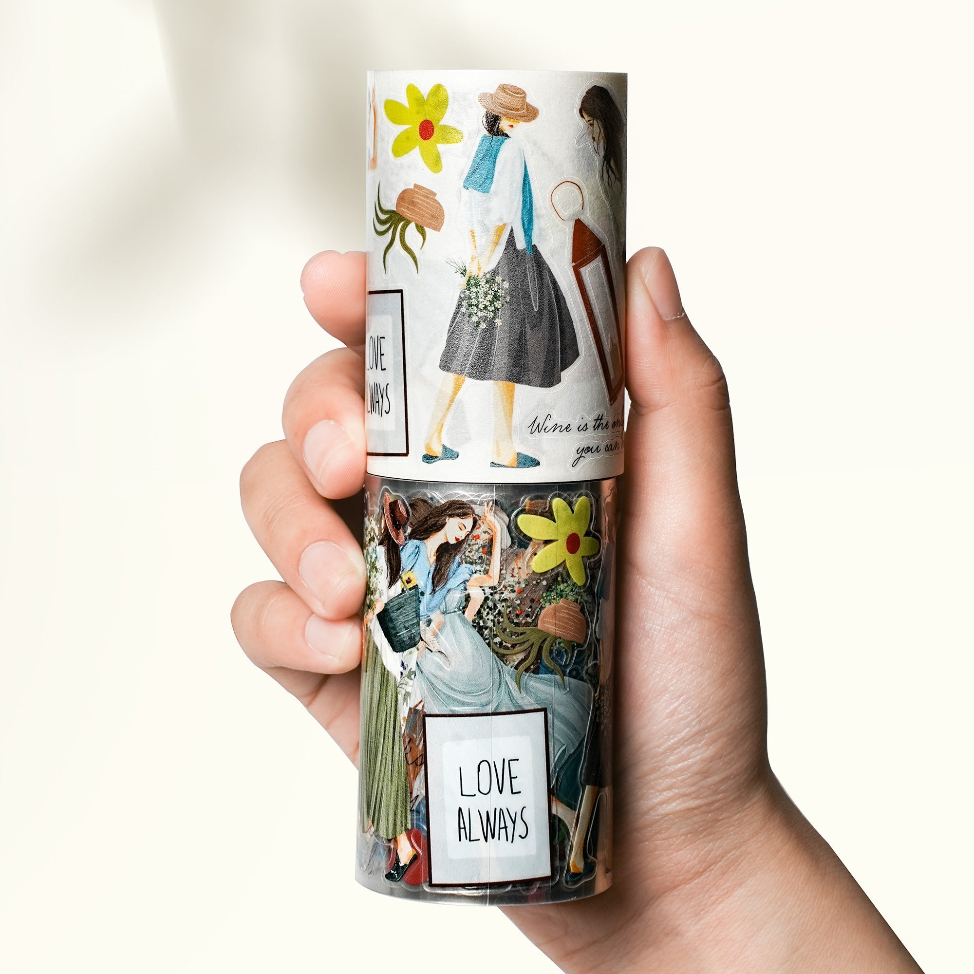 Pre-cut Velvet Voyage Wide Washi/PET Tape