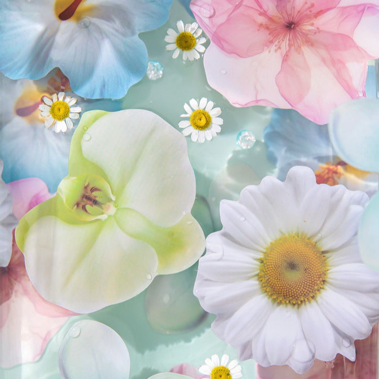 Botanical leaf bookmark cards with illustrated plant designs
