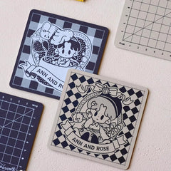 Mini Journal Craft Mat Cutting Pad Small Handheld Crafting Mat | Precision Cutting Pad for Journaling & DIY