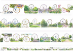 Ferris Wheel Spring & Summer PET Tape