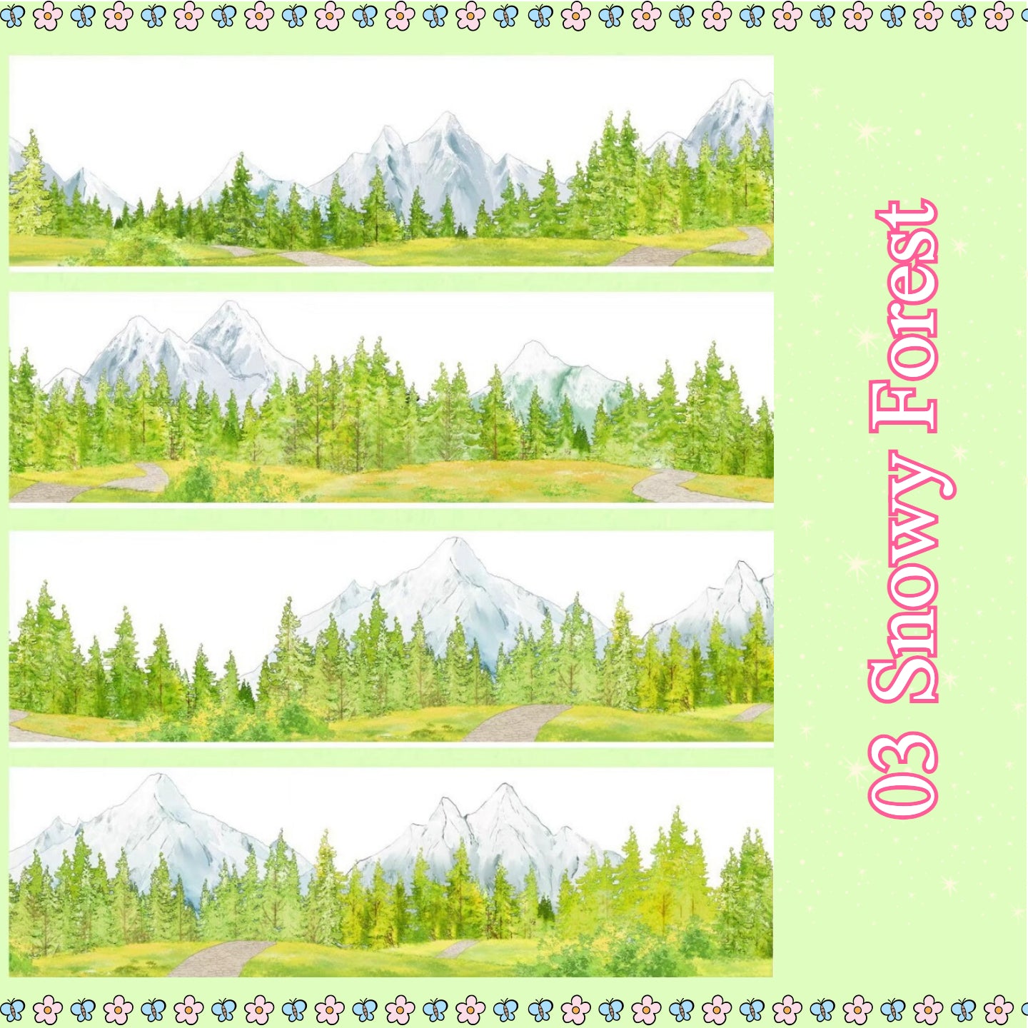 Mountain & River Background Series