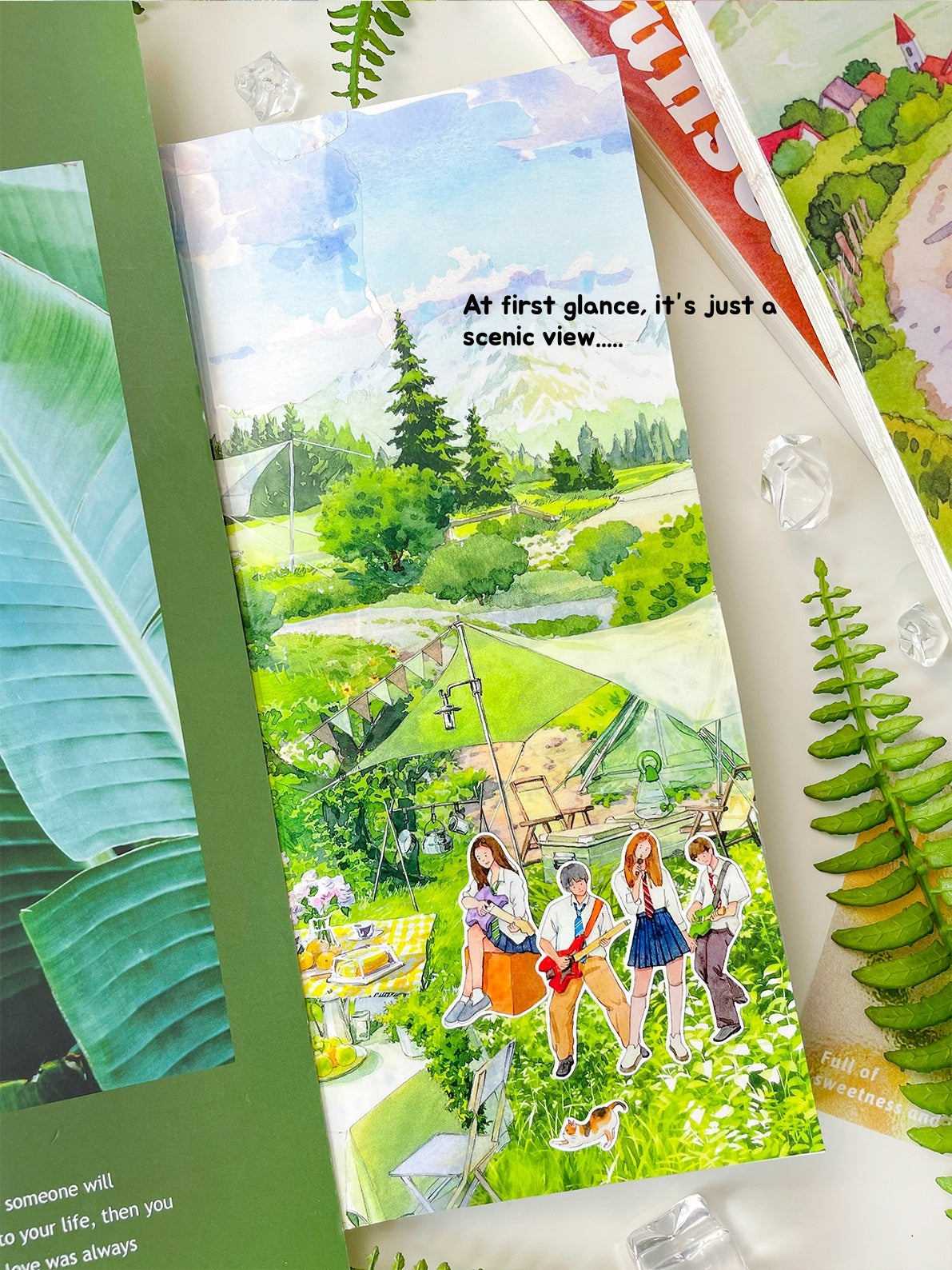 Scenery Crafting Strip Journal/Notebook