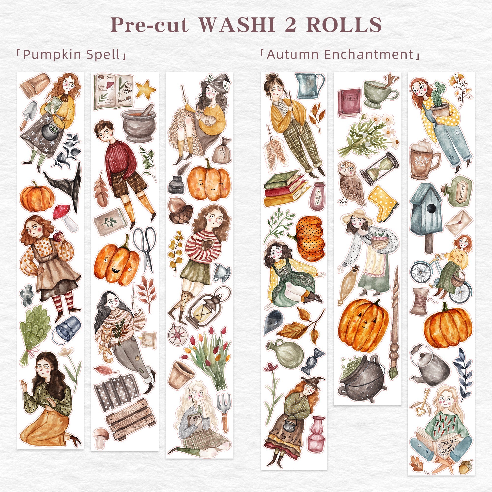 Pre-cut Pumpkin Spell Bundle