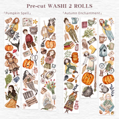 Pre-cut Pumpkin Spell Bundle