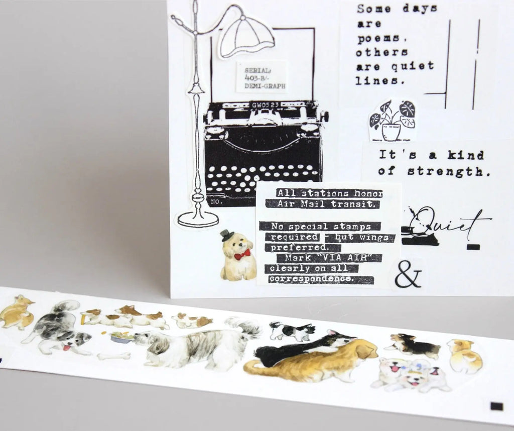 Pudding Puppy PET Tape MOODTAPE
