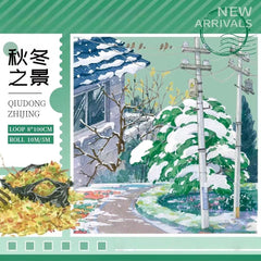 Autumn & Winter Scenery PET Tape