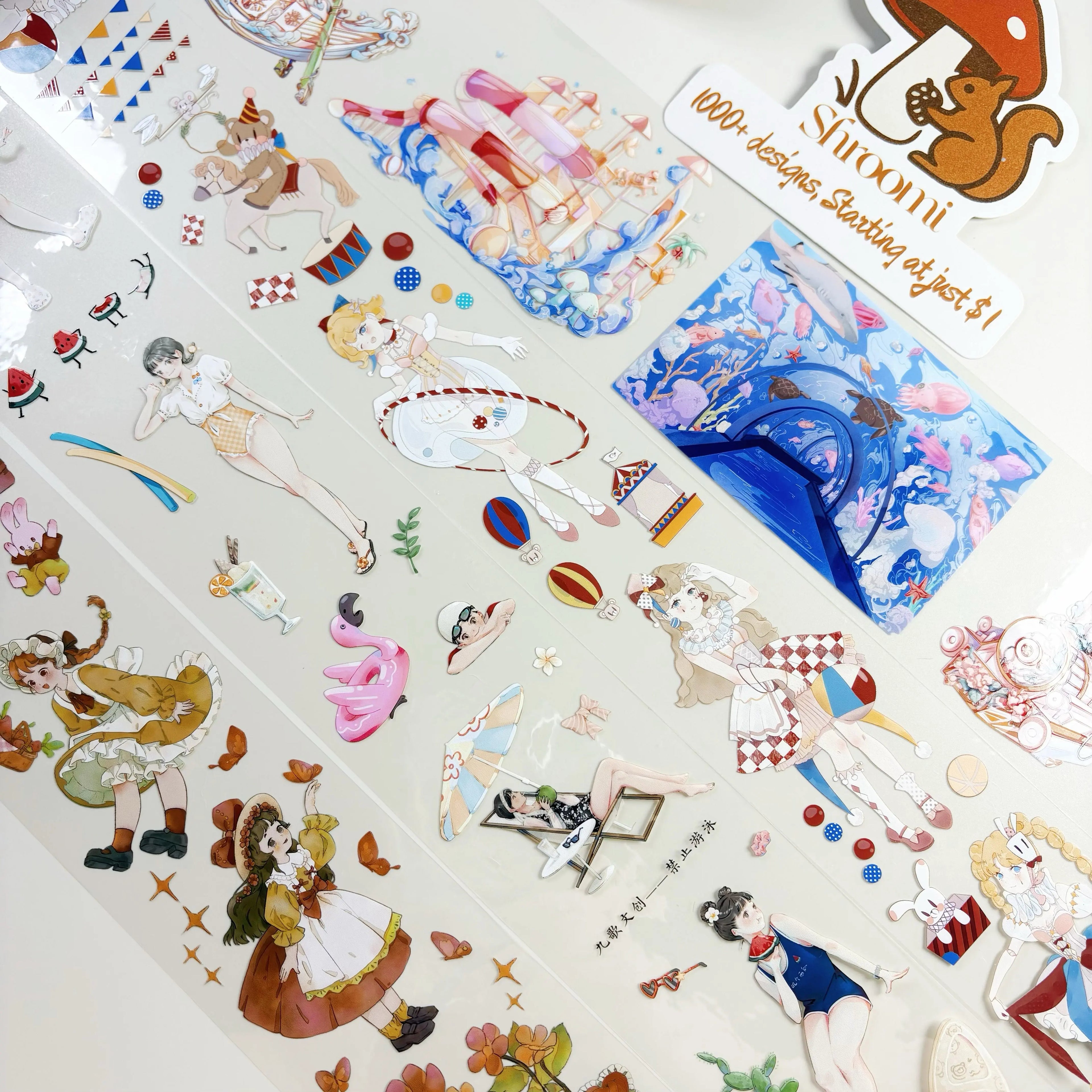Charming playground scene from the Story Series, featuring vibrant characters playing and interacting joyfully.