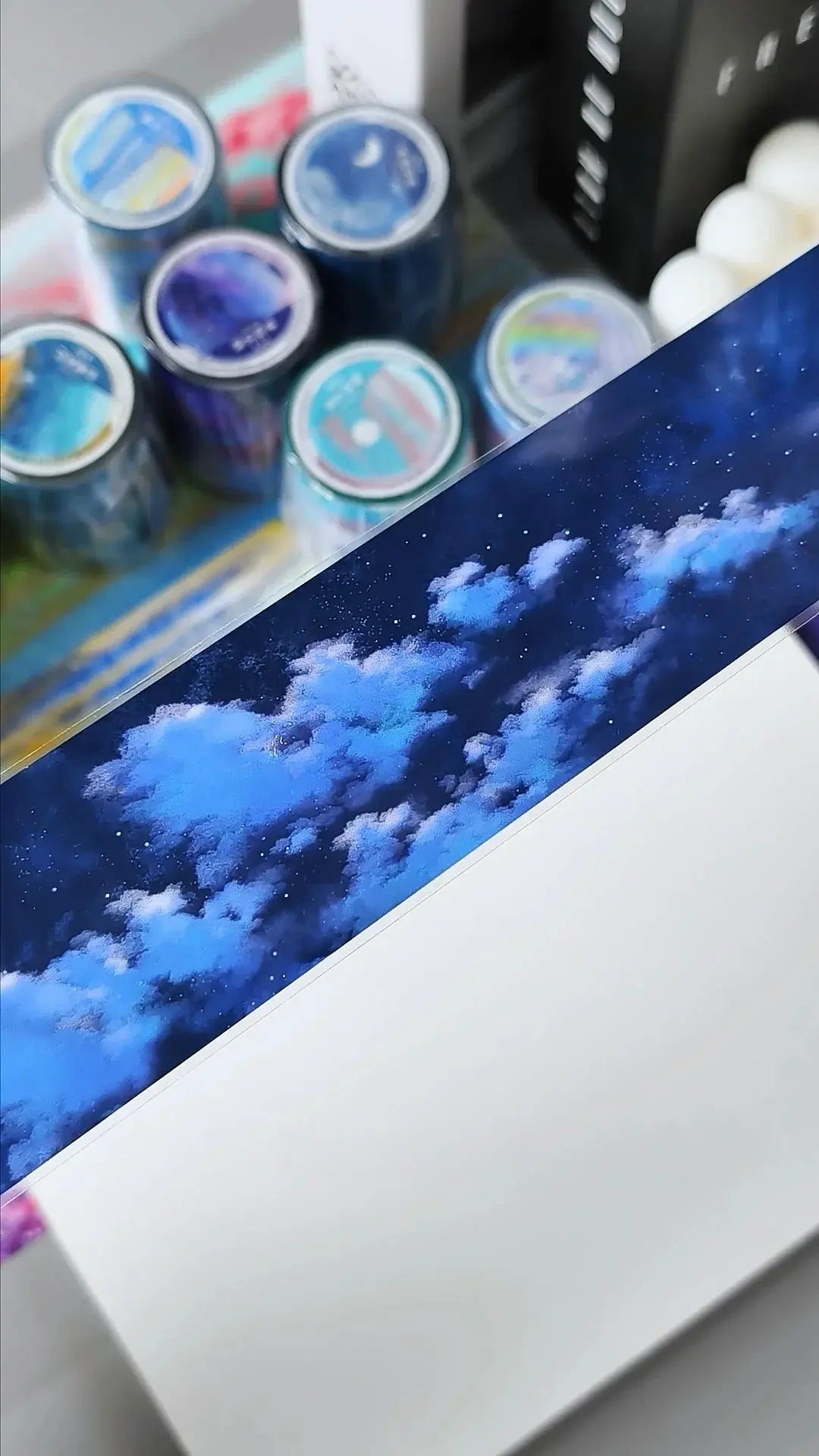 空想花火風景和紙テープ - PET 5cm x 5m