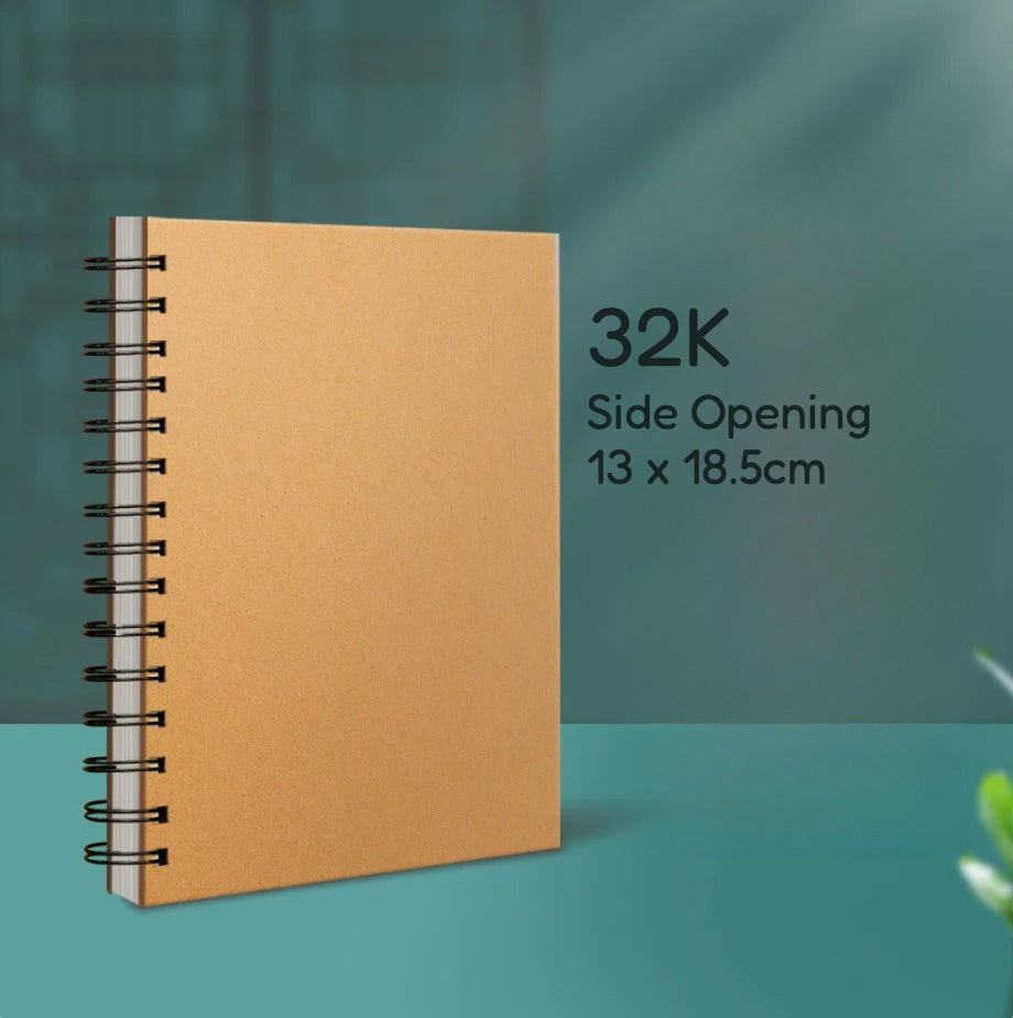 Multi-Size Spiral Blank Journal