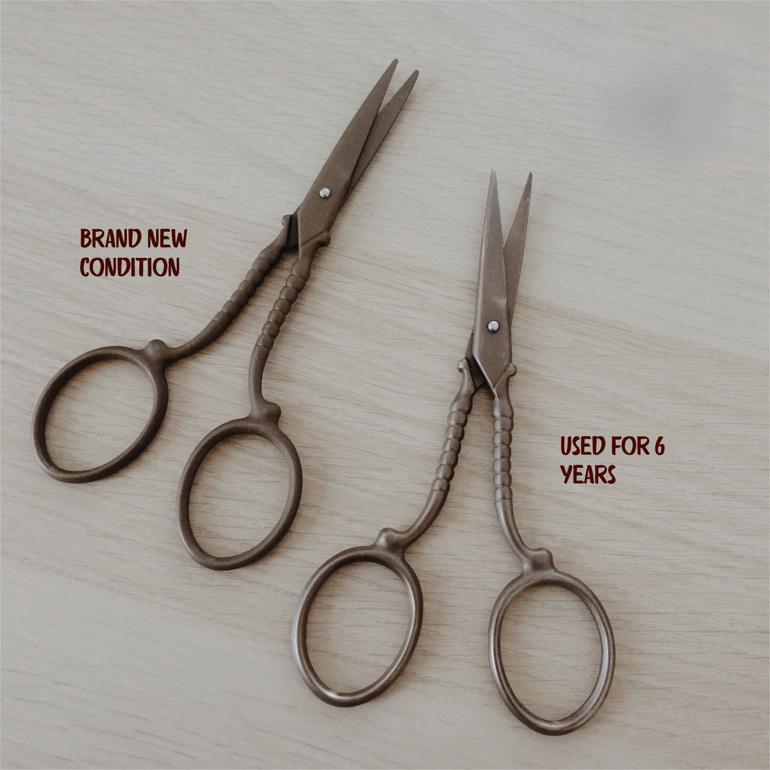 Vintage Non-Stick Journaling Scissors – Fluorine-Coated Craft Cutter Vintage Non-Stick Journaling Scissors – Fluorine-Coated Washi Tape Cutter | Retro Craft Tool