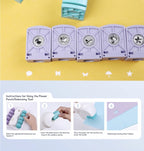 10-in-1 Crafting Embosser & Punch Set