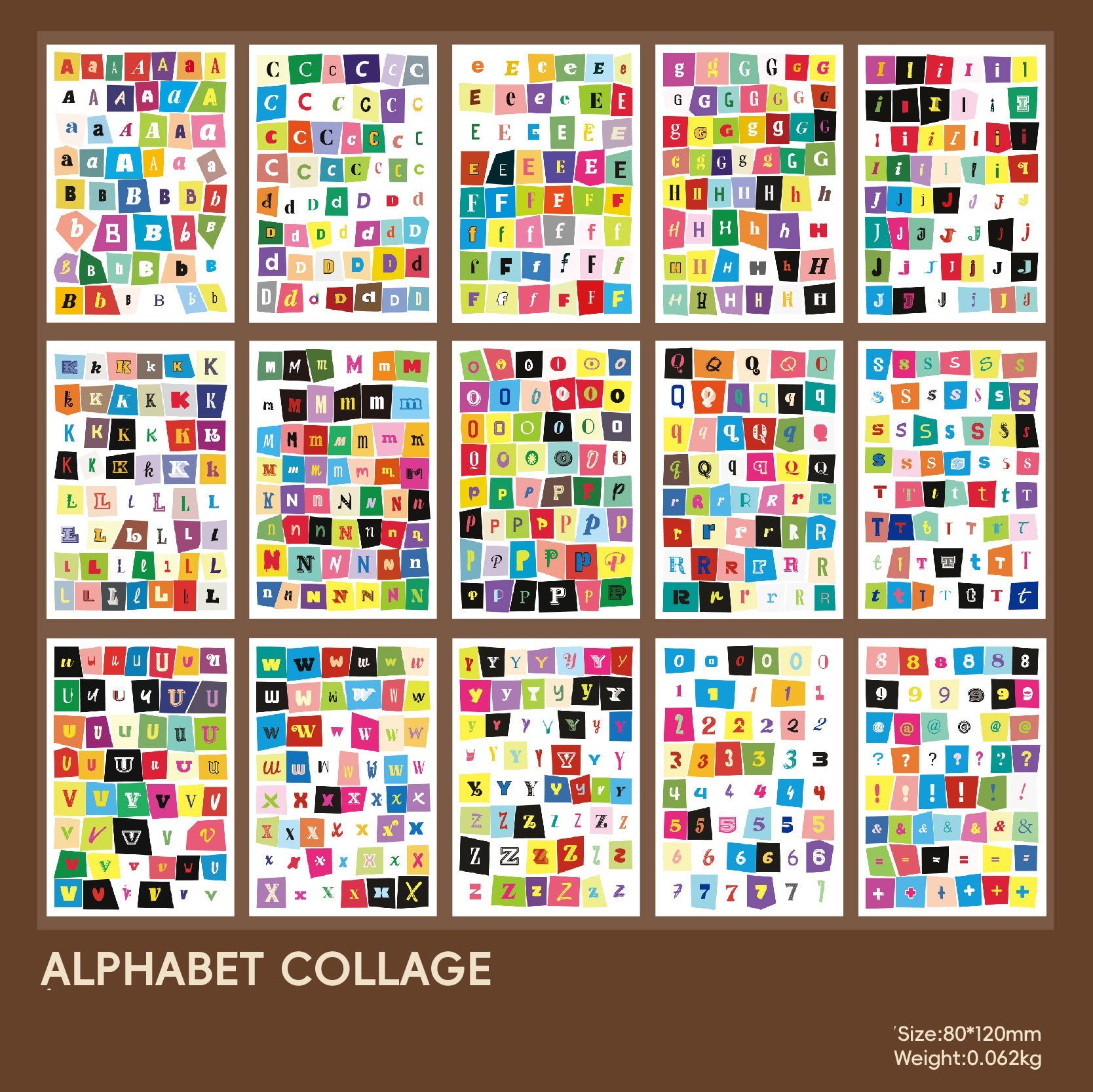 Alphabet Sticker Book