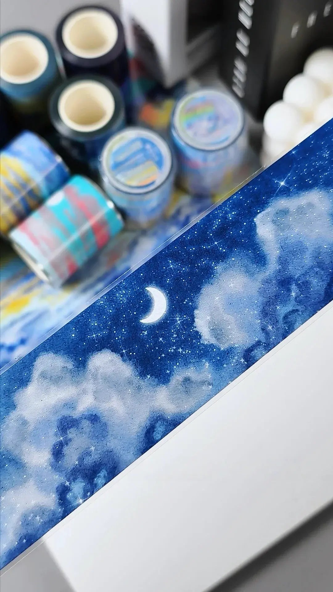 空想花火風景和紙テープ - PET 5cm x 5m