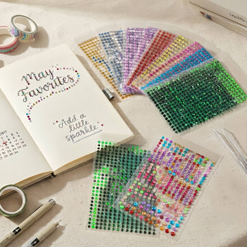 Crystal Rhinestone Sticker Pack