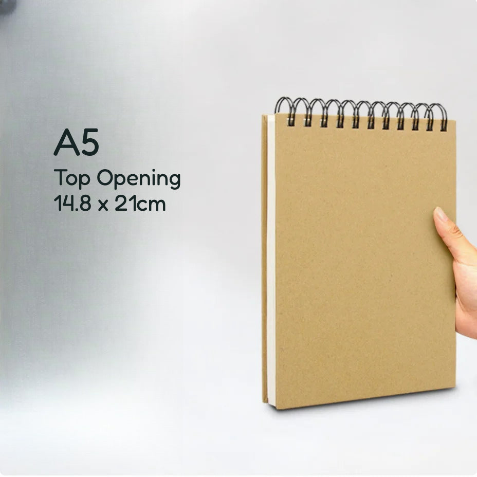 Multi-Size Spiral Blank Journal