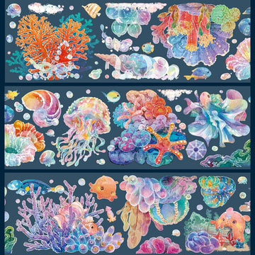 Deep Sea Forest scenic decorative tape design