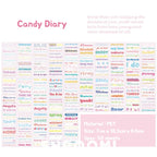 Notes & Quotes PET Sticker Collection